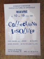 WAVRE COLLECTIONS INSOLITES 1989 - Wavre