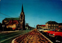 60-RIBECOURT..L'EGLISE ET L'HOTEL DE VILLE ...CPM ANIMEE - Ribecourt Dreslincourt