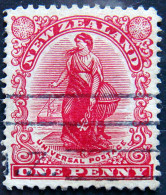 NEW ZEALAND 1902 1d Universal Postage USED - Gebruikt