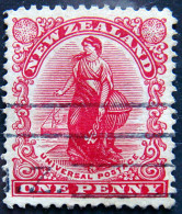 NEW ZEALAND 1902 1d Universal Postage USED - Oblitérés