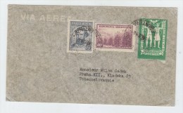 Argentina/Czechoslovakia AIRMAIL COVER 1948 - Covers & Documents