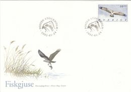 BIRDS OF BALTIC SEA SUEDE SCHWEDEN SWEDEN 2002 MI 2274 OSPREY FISCHADLER BALBUZARD Pandion Haliateus - FDC Bird - Palmípedos Marinos