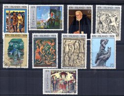 Iceland - 1974 - 1100th Anniversary Of Icelandic Settlement (Part Set) - Used - Used Stamps