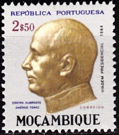 MOÇAMBIQUE - 1964, Viagem Presidencial.  2$50  Pap. Esmalte,  D. 13 1/2 X 12 1/2 ** MNH  Afinsa  Nº 480 - Mosambik