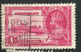 Newfoundland 1935 4 Cent Silver Jubilee Issue #226 - 1908-1947