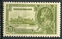 Newfoundland 1935 24 Cent Silver Jubilee Issue #229  MH - 1908-1947