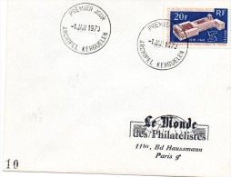 Pli En 1° Jour Du N° P 35 Adressée A ( Le Monde Des Philatélistes) Le 1 Janvier 1970 - FDC