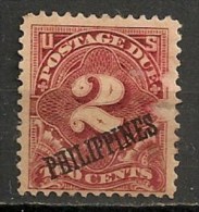 Timbres - Amérique - Possessions - Philippines - Postage Due - 2 Cents - - Filippijnen