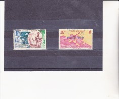 WALLIS ET FUTUNA  - POSTE AERIENNE N° 11 ET 12 OBLITERES  TRES BELLE OBLITERATION - - Used Stamps