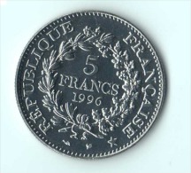 ** 5 FRANCS HERCULE 1996 SUP ** - Conmemorativos