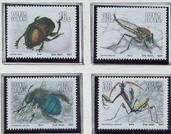 (cl 31 - P1) Sud Ouest Africain ** N° 562 à 565 - Insectes - - Unused Stamps