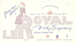 Buvard Le Royal Vichy Supérieur Garanti Grand Teint - Textile & Vestimentaire