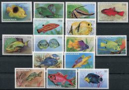 Bahamas                              602/616  **      Poissons/fishes - 1963-1973 Autonomia Interna