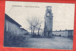 67 - (Hesse) - GRIESHEIM - CPA -  Caserne - Camp Général Barbot  - éd ?? - MILITARIA - Griesheim