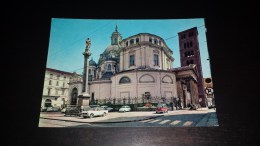 C-18189 CARTOLINA TORINO - CHIESA DELLA CONSOLATA - ARCHITETTO GUARINI - AUTO D'EPOCA - Kerken