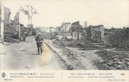 Guerre 1914-15-16-17... Environs De Monastir Après Le Bombardement - Carte E.L.D - Guerre 1914-18