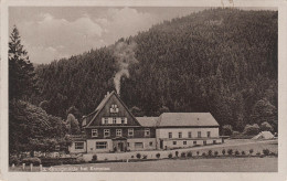 AK Chomutov Komotau Gasthaus ? 3. Grundmühle Dörnmühle Grundtal Petsch Becov Assigbach Erzgebirge Bezrucovo Udoli - Sudeten