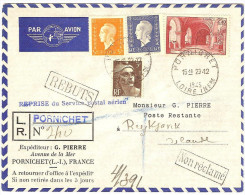 1°  Liaison Reprise Serice Aéien Postal Paris-Reykjavik /01/46 - Premiers Vols