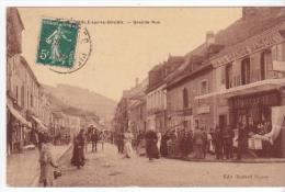 Isle-sur-le-Doubs (25) - Grande Rue. Bon état, Sépia, A Circulé. - Isle Sur Le Doubs