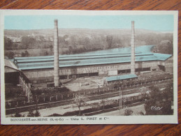 78 - BONNIÈRES Sur SEINE - Usine L. PIRET Et Cie. (Usine Métallurgique ) - Bonnieres Sur Seine