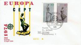 Germany - Mi-Nr 804/805 FDC (y819)- - 1971-1980