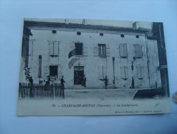 Champagne Mouton Charente La Gendarmerie Nationale 1905 Gendarme - Angouleme