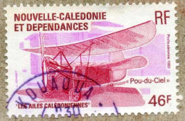 Nelle CALEDONIE : Aviation - Ailes Calédoniennes : "Pou-du-Ciel" - Avions - Transport - - Used Stamps