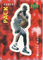 Sticker - UPPER DECK, 1997. - Basket / Basketball, No 10 - Robert Pack, Dallas Mavericks - Other & Unclassified