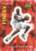 Sticker - UPPER DECK, 1997. - Basket / Basketball, No 12 - Michael Finley, Dallas Mavericks - Otros & Sin Clasificación