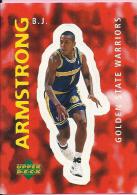 Sticker - UPPER DECK, 1997. - Basket / Basketball, No 33 - B.J. Armstrong, Golden State Warriors - Altri & Non Classificati