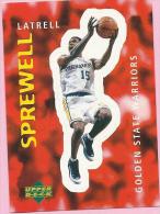 Sticker - UPPER DECK, 1997. - Basket / Basketball, No 35 - Latrell Sprewell, Golden State Warriors - Altri & Non Classificati