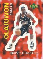 Sticker - UPPER DECK, 1997. - Basket / Basketball, No 37 - Hakeem Olajuwon, Houston Rockets - Altri & Non Classificati