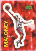 Sticker - UPPER DECK, 1997. - Basket / Basketball, No 41 - Matt Maloney, Houston Rockets - Sonstige & Ohne Zuordnung