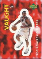 Sticker - UPPER DECK, 1997. - Basket / Basketball, No 57 - Loy Vaught, Los Angeles Clippers - Sonstige & Ohne Zuordnung