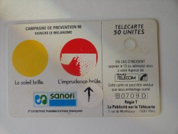 RARE : SANOFI SO2  IMPRESSION DANS LE CERCLE ROUGE ( NR BO709D) - Variétés