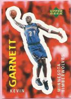 Sticker - UPPER DECK, 1997. - Basket / Basketball, No 77 - Kevin Garnett, Minnesota Timberwolves - Other & Unclassified