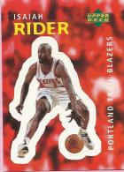 Sticker - UPPER DECK, 1997. - Basket / Basketball, No 98 - Isaiah Rider, Portland Trail Blazers - Altri & Non Classificati