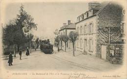 AVRANCHES LE BOULEVARD DE L'EST ET LE TRAMWAY DE SAINT JAMES - Avranches