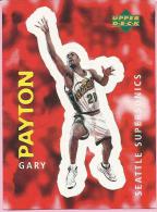 Sticker - UPPER DECK, 1997. - Basket / Basketball, No 127 - Gary Payton, Seattle Supersonics - Otros & Sin Clasificación