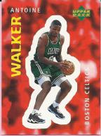 Sticker - UPPER DECK, 1997. - Basket / Basketball, No 179 - Antoine Walker, Boston Celtics - Autres & Non Classés