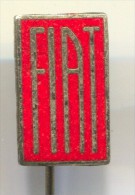 FIAT - Car, Auto, Old Pin, Badge, Enamel - Fiat