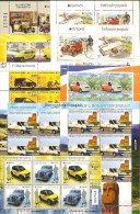 EUROPA 2013-“LOS VEHICULOS POSTALES"- COLECCIÓN  COMPLETÍSIMA: SELLOS+HOJITAS Y HOJAS BLOQUE-TEMÁ EMITIDO POR 64 PAISES - Années Complètes