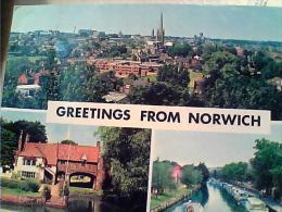 ENGLAND  GREETINGS FROM NORWICH   VB1985 EN9384 - Norwich