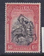 PORTUGAL N° 448 48C ROUGE BRIQUE GONCALO MENDES DE MAIA NEUF AVEC CHARNIERE - Unused Stamps