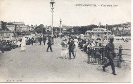 DORSET - BOURNEMOUTH - VIEW FROM PIER - VERY ANIMATED Do552 - Bournemouth (bis 1972)