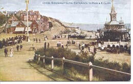 DORSET - BOURNEMOUTH - ENTRANCE TO PIER AND E. CLIFF Do554 - Bournemouth (hasta 1972)