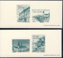 France Lot De 2 épreuve Des Timbres Du Bloc Luxembourg 2003  N° 3624-3627 - Andere & Zonder Classificatie