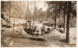 CPA 849 - MILITARIA - Carte Photo Militaire - Village De LIHONS - Abri - Maison    Forestier - Guerra 1914-18