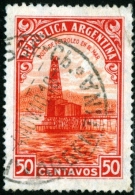 ARGENTINA, 1936, POZZO DI PETROLIO, FRANCOBOLLO USATO, Scott 444 - Gebraucht