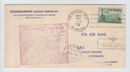 USA S.A.S. FIRST EXPLORATORY POLAR FLIGHT COVER 1952 - Sonstige & Ohne Zuordnung